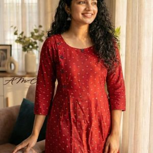 kerala cotton kurti for women ethnic wear