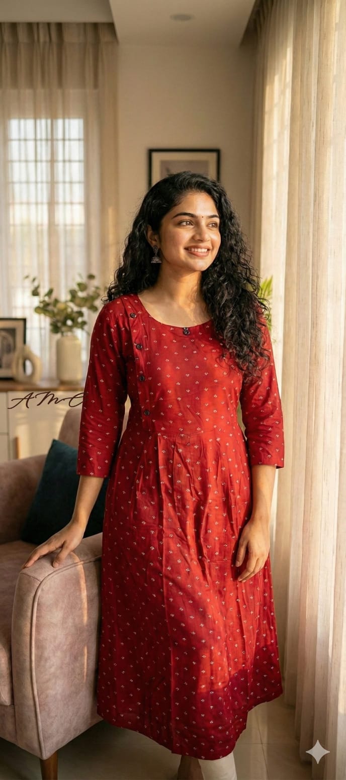 kerala cotton kurti for women ethnic wear