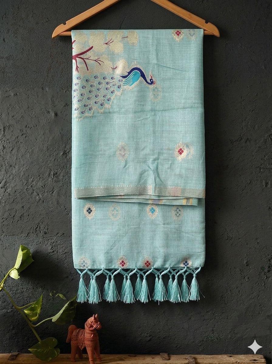 Cotton Soft Saree ₹1200 – Latest Saree Collection Kerala - Image 7