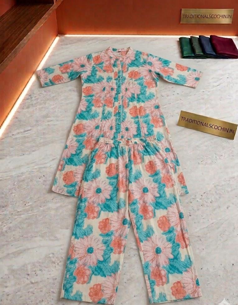 Pure Cotton Kurti With Pant - Image 3